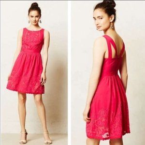 Anthropologie Moulinette Soeurs Rhododendron dress